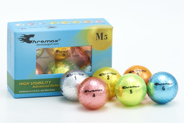 Chromax Metallic M5 Color Mixed 6 Ball Pack