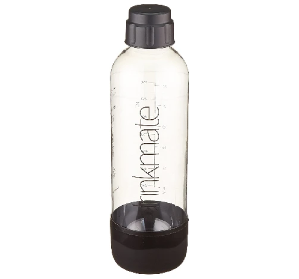 Included Reusable 1L BPA-Free Quick-Connect Carbonating Bottle