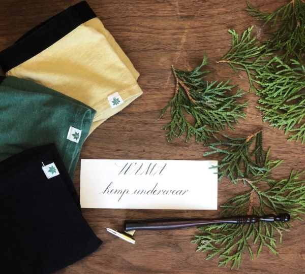 WAMA Underwear Line Organic Underwear made with Hemp