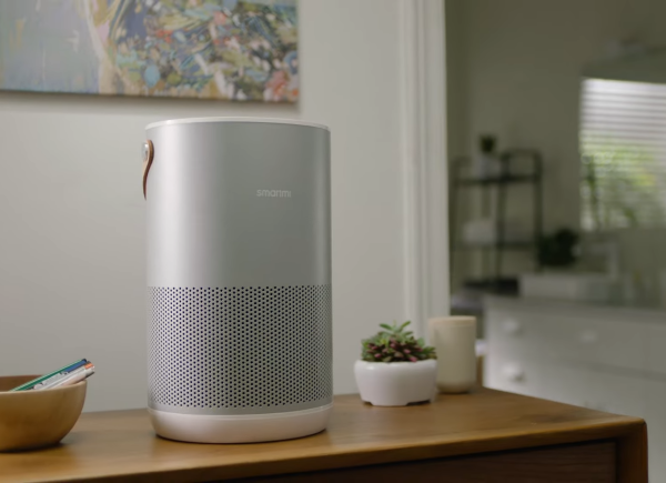 Smartmi Air Purfier P1 – Smart Air Purifier w/ 99.9% Filtration Rate & Voice Assistant Support