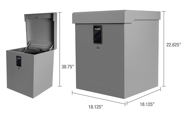 Clevermade Parcel LockBox S100 Series - Measurements