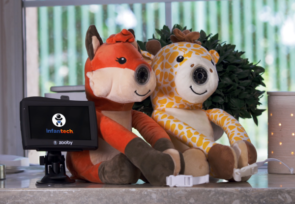 infanttech zooby kin Baby Monitor (2-1 Combo – Fox and Giraffe)