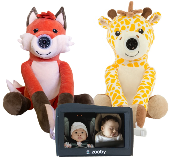 infanttech zooby kin Baby Monitor (Fox and Giraffe 2-1 Combo)