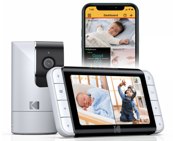 Kodak Cherish C525 Video Baby Monitor - System Components