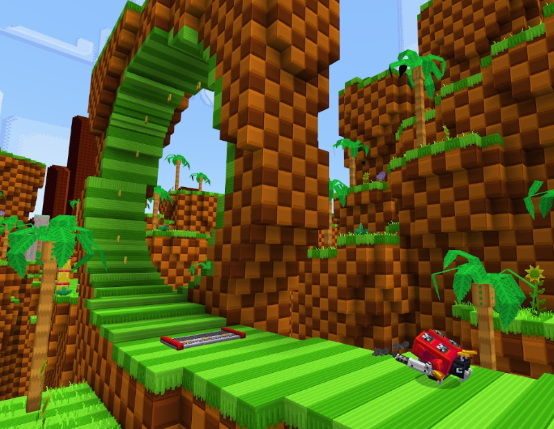 Minecraft Sonic the Hedgehog DLC