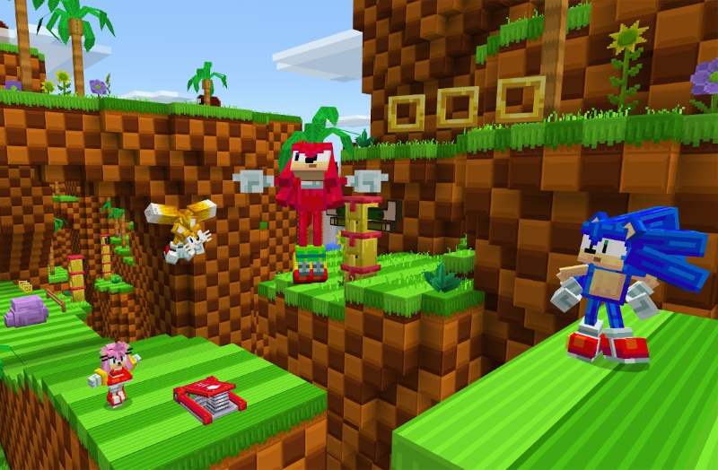 Minecraft Sonic the Hedgehog DLC