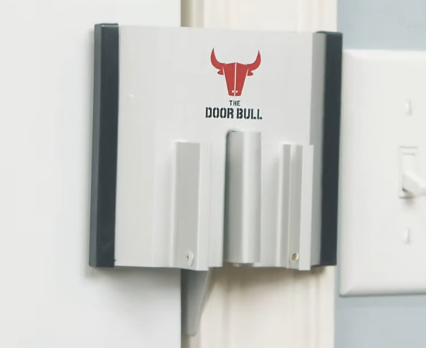 The Door Bull ~ Home Security Barricade Lock Out Device ~ NEW Opened