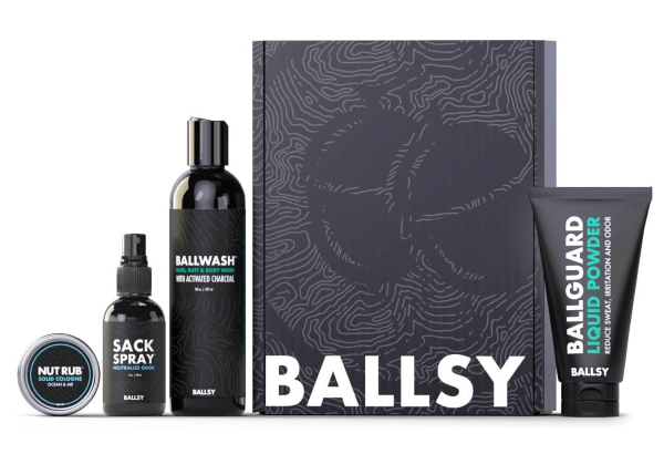 Ballsy Sack Pack with Ballguard Ball Deodorant