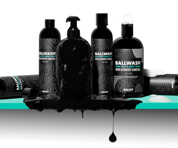 Ballsy Ballwash Nut, Butt, and Full-Body Wash (with Activated Charcoal)