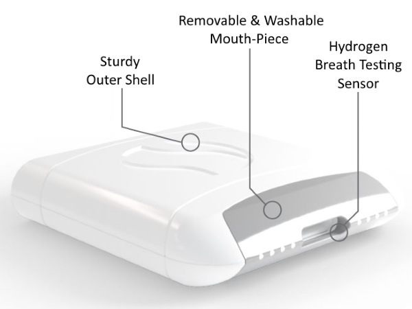 FoodMarble Aire Digestive Breath Tester - Construction