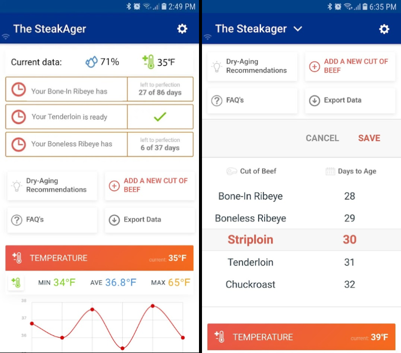 SteakAger App