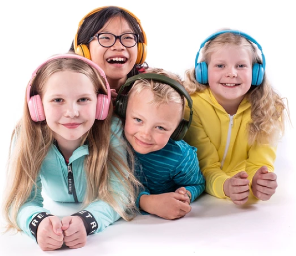 BuddyPhones Play+ Volume-Safe Wireless Kids Headphones