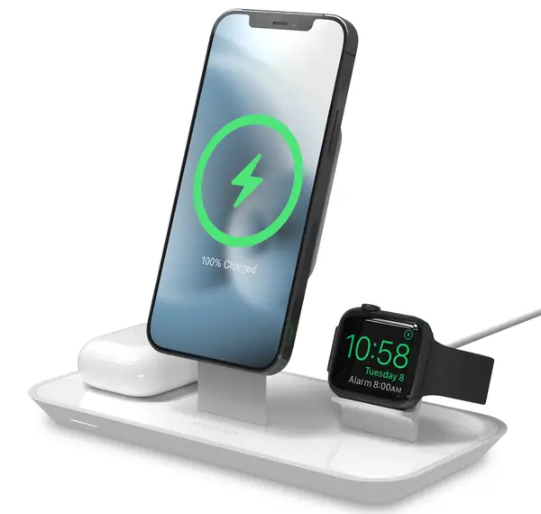 Mophie 3-in-1 Wireless Stand for MagSafe Charger