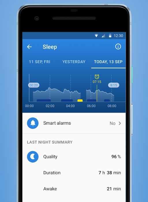 HEALBE App - Sleep Quality Tracking