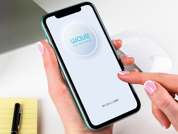 Wave Sanitizer App