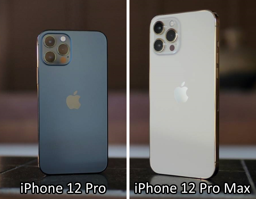 iPhone 12 Pro and Pro Max (Size Comparison)