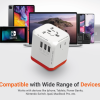 1. Best Travel Adapter – Agile Universal Travel Adapter (555)