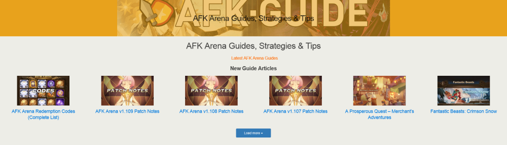 AFK Guide