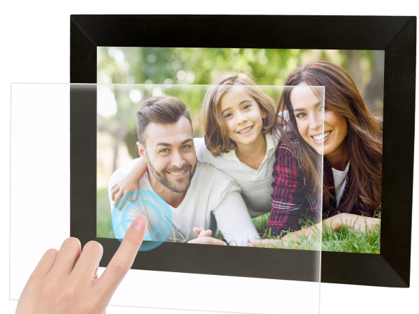 Smart Digital Photo Frame with Touchscreen