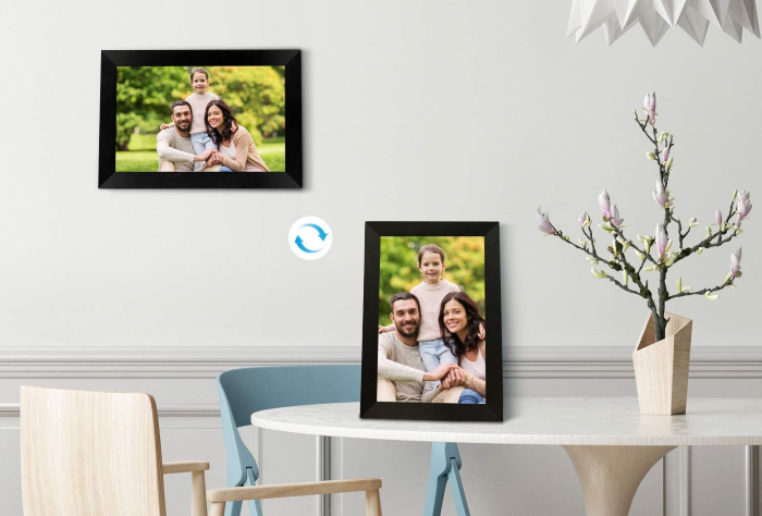 Smart Digital Photo Frame with Touchscreen