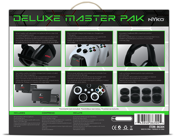 Nyko Deluxe Master Pak for Xbox Series X_S