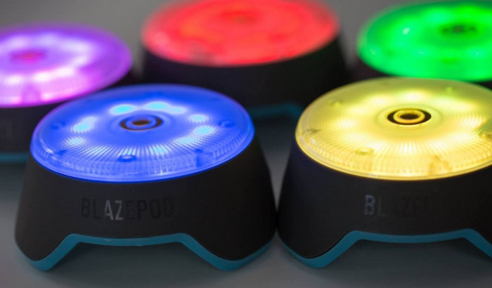Smart vibrant touch sensor LED Light Pods