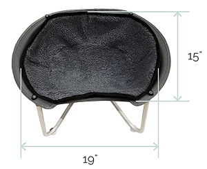 Elevated Pod-Shaped Cat Bed