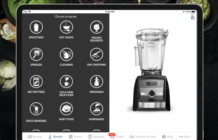 Vitamix Perfect Blend App