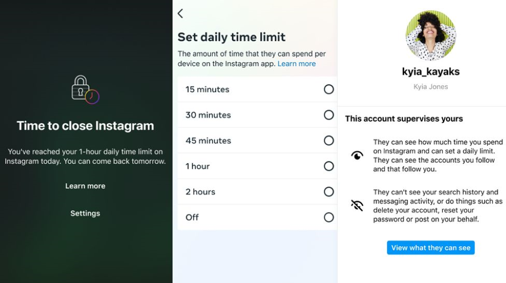 Instagram Daily Time Limits