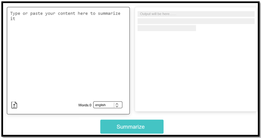 Text Summarizer