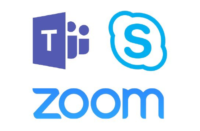 Microsoft Teams Skype Zoom
