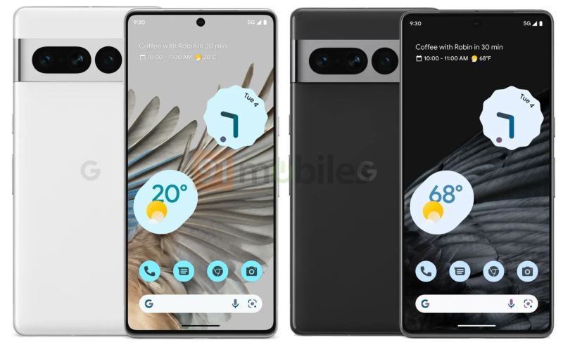 Google Pixel 7 leaks