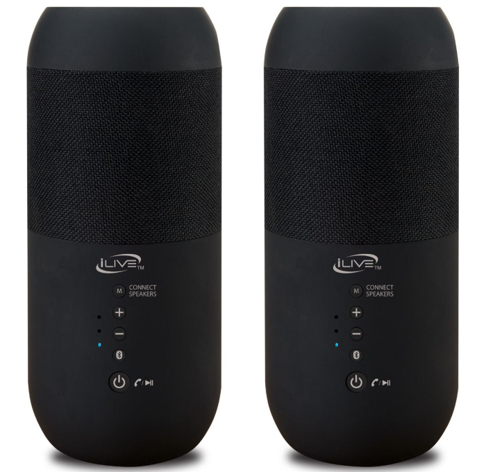 iLive Dual Bluetooth Speakers
