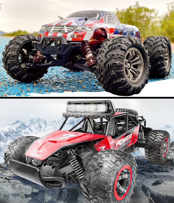 BEZGAR Remote-Controlled Monster Trucks