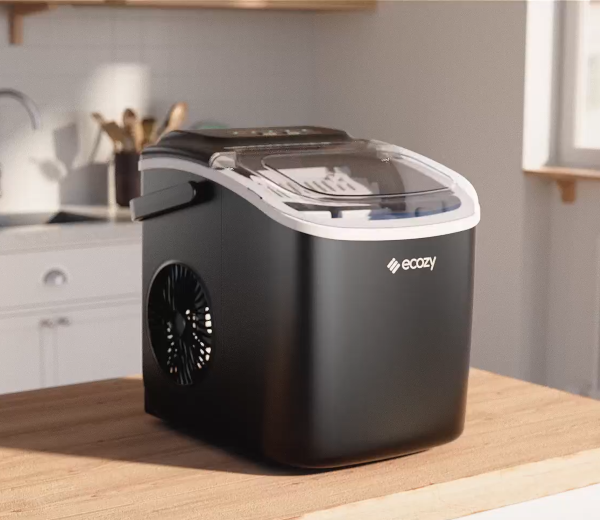 ecozy Portable Ice Maker: Countertop Chilling! 