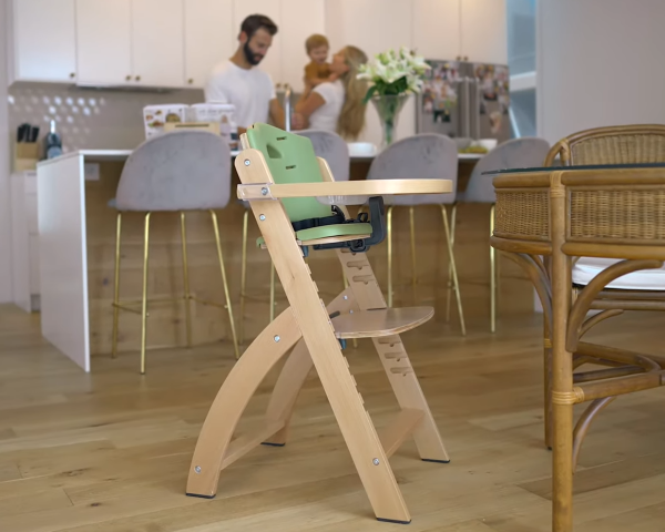 Abiie Beyond Junior Y High Chair – Wooden High Feeding Chair for Babies