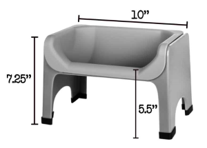 Fluff Trough & Silicone Insert Set
