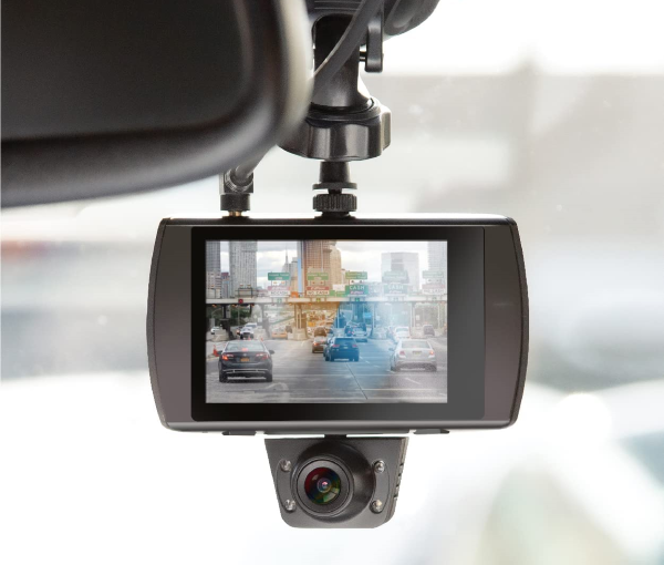 Car and Driver Road Patrol Touch Duo – Dual-View Dash Cam w/ Alert System