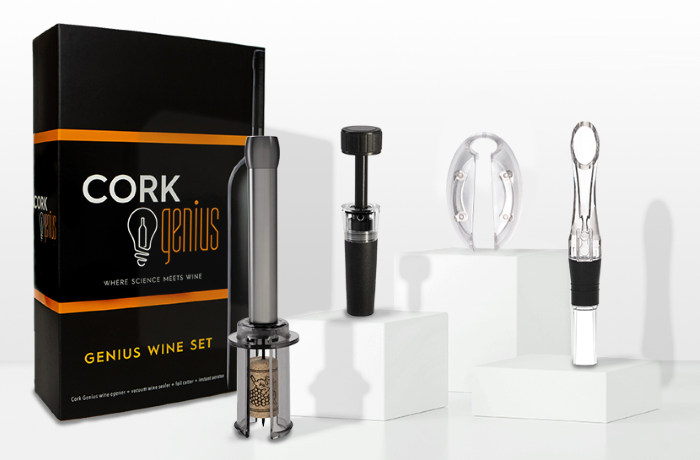 Cork Genius Essentials Wine Set