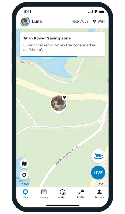 Active GPS app