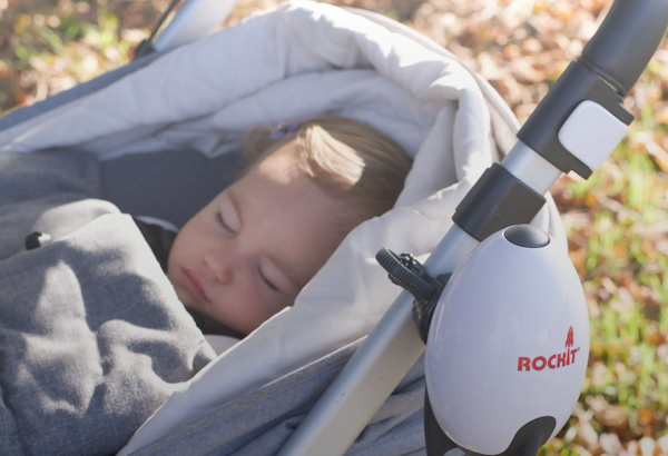 Rockit Rocker 2.0 – Portable USB Rechargeable Baby Stroller Rocker