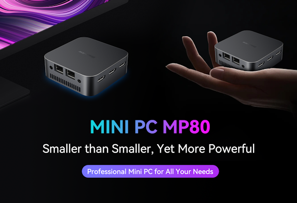 Blackview Launches Super Mini PC MP80: Possibly the Tiniest PC in the World!