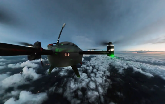 Drone pelacak cuaca