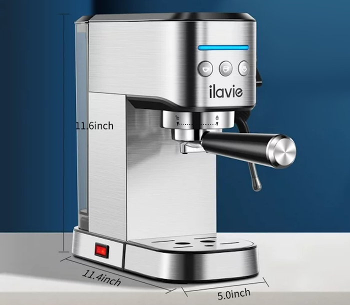 iLavie K2 mesin espresso dan cappuccino