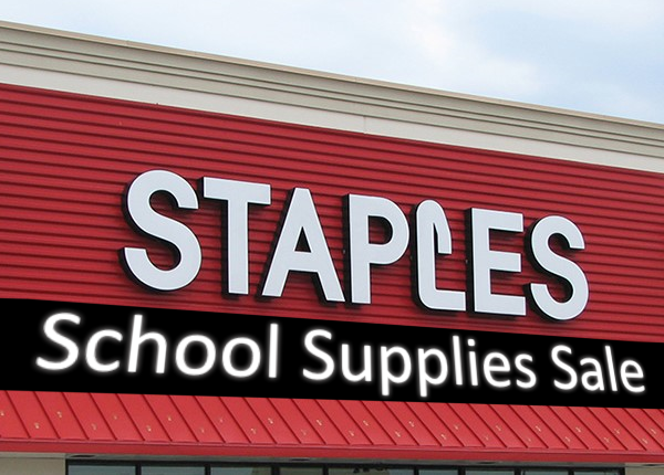 Staples School Supplies