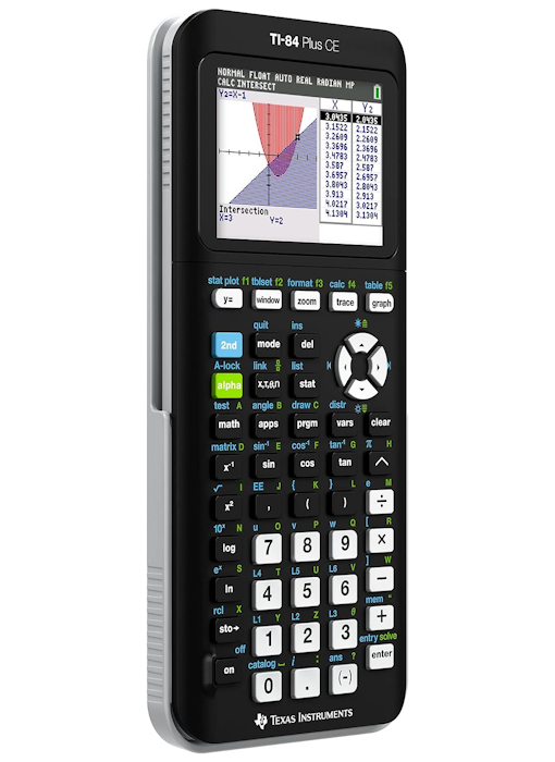 Texas Instruments TI-84 Plus CE 10-Digit Graphing Calculator