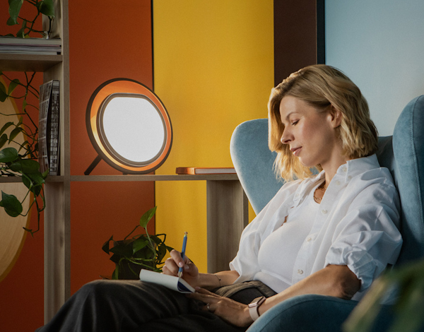 Lumie HALO – Multi-Functional Light Therapy Lamp for Energy & Relaxation