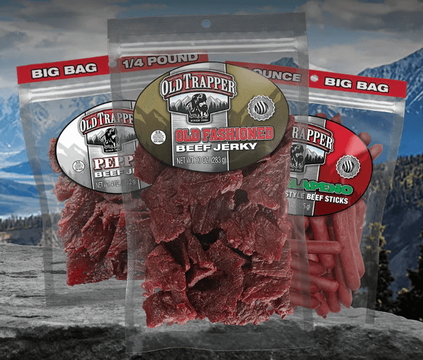 Old Trapper Beef Snacks – Smoked Beef Jerky & Deli Beef Snacks