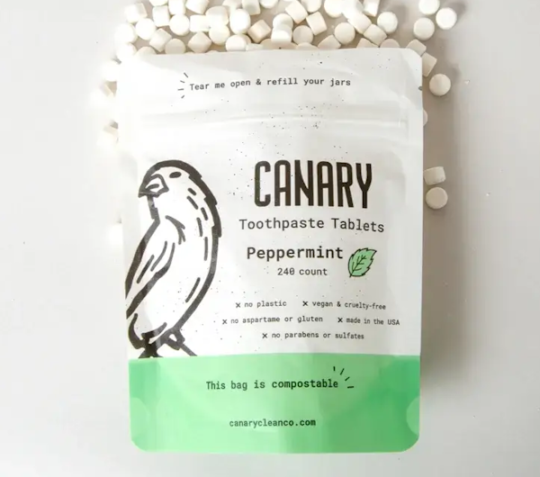 Canary Toothpaste Tablets