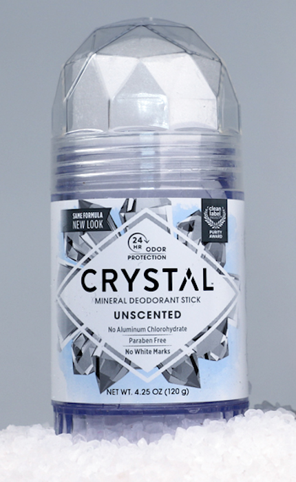 Crystal Mineral Deodorant Stick – Unscented Skin-Friendly Stick Deodorant